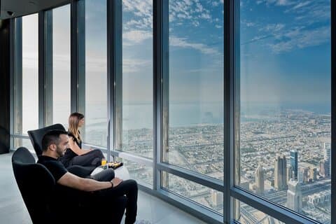 Burj Khalifa Lounge Access 152,153 and 154 with Optional Transfer