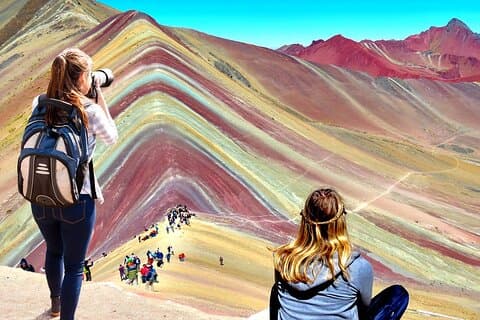 Excursión de un día a la Montaña Arco Iris Vinicunca desde Cusco