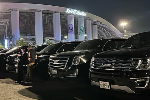 Transfert privé depuis LAX avec chauffeur professionnel
