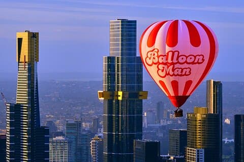 Melbourne Premium Ballonvlucht plus 5-sterren champagneontbijt