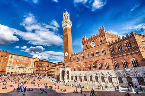 Privétour naar Siena en San Gimignano vanuit Rome