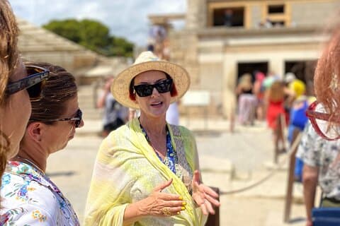 Travel Crete - Visita el palacio de Knossos (Semi privado - Tour compartido)