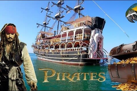 Marmaris Pirates Boat Trip Churrasco Almoço Refrigerantes e Bebidas Alcoólicas Ilimitadas