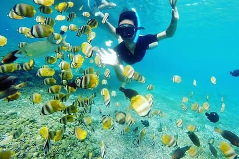 Private Bali Schnorcheln an der blauen Lagune