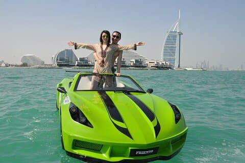 Private Tour Dubai im Jet Car 60min: Burj Al Arab nach Atlantis