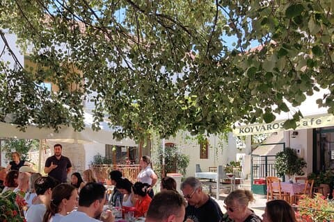 Privéproeverij van 6 Kretenzische wijnen in het dorp Fres, Chania