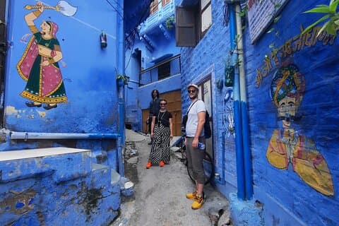 Tour a pie por el patrimonio de la ciudad azul de Jodhpur con guía autorizado