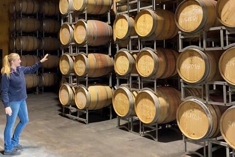 Tour giornaliero dietro le quinte della Ross Hill Winery a Orange NSW