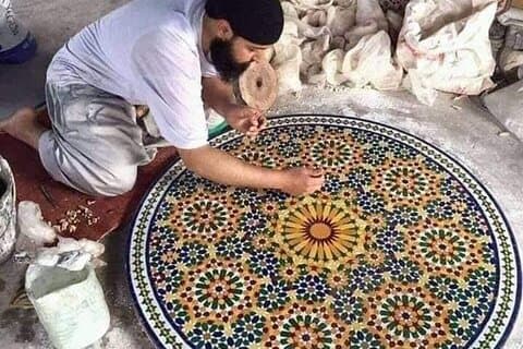 Fez: Geführte Tour durch Kunsthandwerk und Kunsthandwerk – ganztägige Privattour