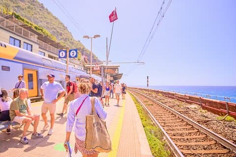 Cinque Terre-dagstur med transport från Montecatini