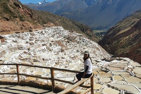 Heilige Vallei : Maras zoutmijnen, Moray, Chinchero & Ollantaytambo