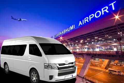 Transfert aéroport partagé: Suvarnabhumi (BKK) vers Bangkok Hotel