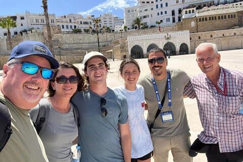 Tour privato di Tangeri e Chefchaouen dal porto di Malaga o Tarifa