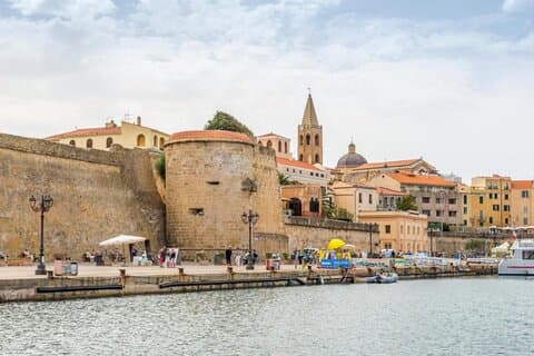 Alghero guidad tur i den historiska stadskärnan