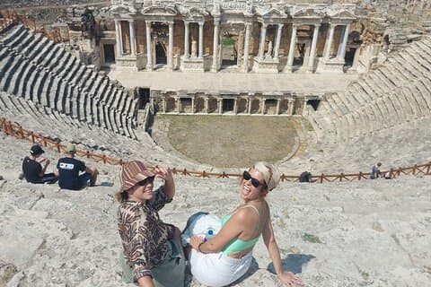 Visita guiada privada de día completo en Pamukkale y Hierápolis