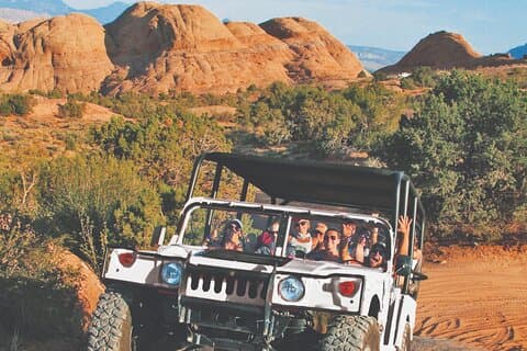 Hell’s Revenge Sunset Off-Road Hummer Adventure