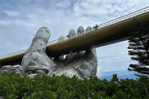 Sunset Golden Bridge Ba Na Hill Private Tour