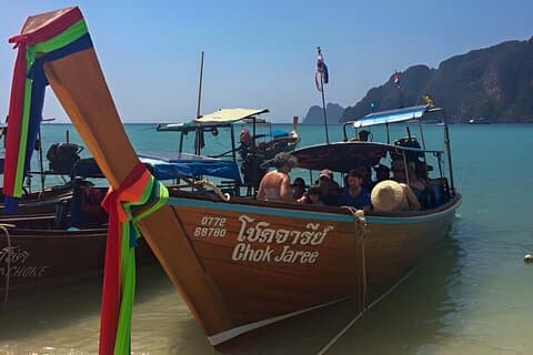 Longtail Boat Snorkeling i Phi Phi Island
