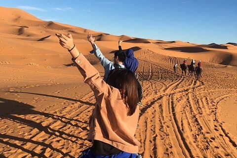 4-dages tur fra Marrakech til Fes via Erg Chebbi ørkenen