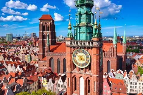 Private Artus Court and Gdansk Old Town Tour with Tickets