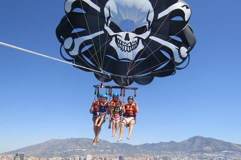 Parasailing Benalmadena - Os voos mais altos da Costa