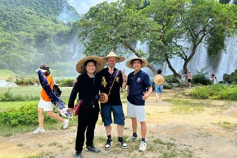 From Hanoi: Ban Gioc Waterfall - Angel Mountain 2nights/1day