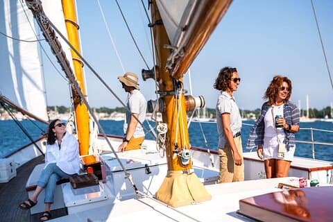 Newport Afternoon Sightseeing Sail on Classic Sailboat