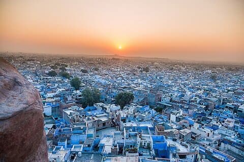 Jodhpurreis met verblijf, gids, blauwe stadswandeling met maaltijden