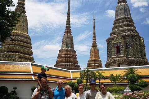 Bangkok Flexi Tour a pie por el templo Grand Palace Wat Pho & Wat Arun