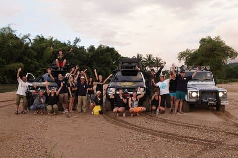 Off Road Safari och Khao Lak National Park Group Tour