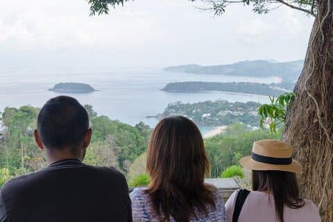 Phuket höjdpunkter Tour: Hotell nära Wat Chalong Viewpoint & Elephant