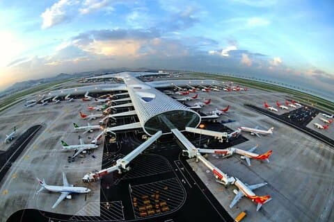Shenzhen Bao'an flygplats Privat chaufför Transfer till centrum