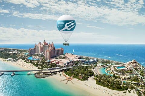 Ingressos para o Balão de Dubai no Atlantis Palm com opção de traslado