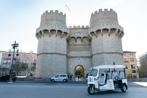 Tour completo di Valencia da Tuk Tuk