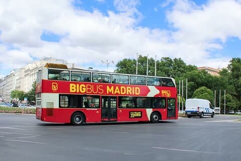 Big Bus Madrid Hop on Hop off Tour