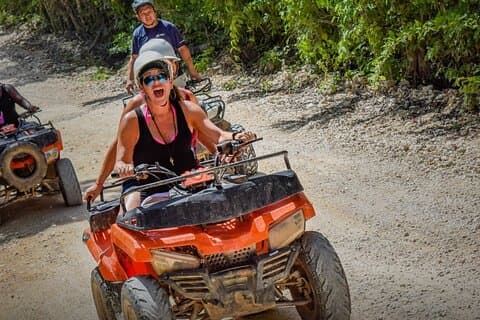 Bedste ATV & Mavericks oplevelse i Cancun + Cenote + Zip Lines