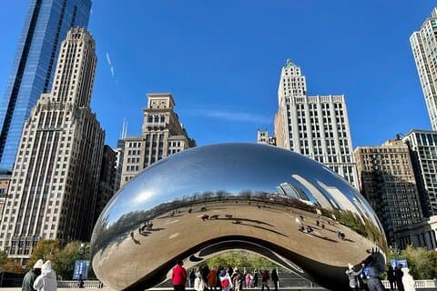 Exklusive geführte Stadtrundfahrt durch Chicago 12ppl Max