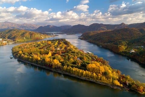Nami Island, Morning Calm, Rail bike & Autumn Light Festival
