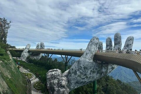 Golden Bridge Ba Na Hills Tour privado desde hoteles en Hue - Da Nang -Hoi An City
