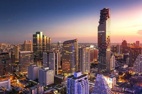 Bangkok: Mahanakhon SkyWalk Entrébiljett