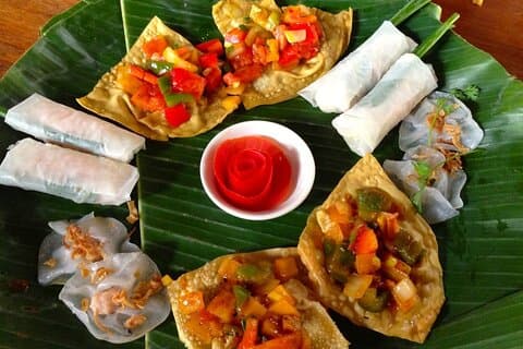 Hoi An City Walking Street Food Tours met avondmarkt