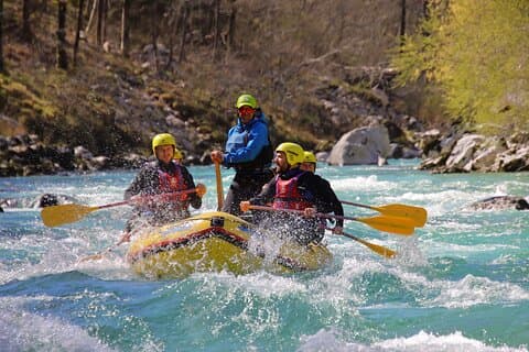 Whitewater Rafting på Soča-floden – lokale eksperter siden 1989
