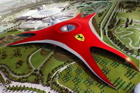 Entrada a Ferrari World con recogida y regreso