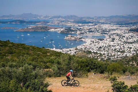 Private Mountainbiketour von Bodrum nach Kisebuku