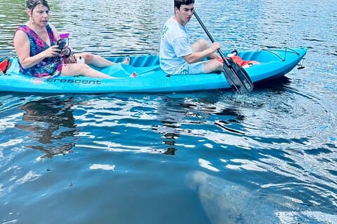 Dolfijn- en lamantijnkajak en SUP-avontuurlijke tour door Cocoa Beach