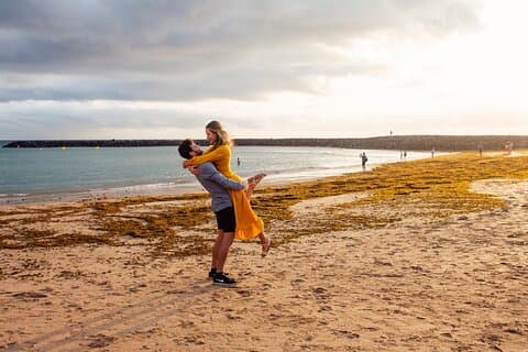 Privat fotografering med en professionell fotograf på Teneriffa