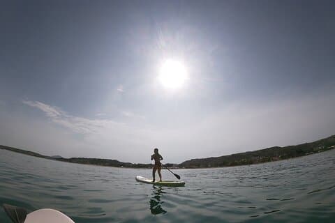 Paddle Yoga in the Green Coast