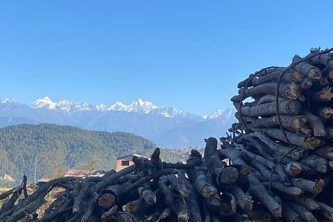 Vista privada del amanecer de Nagarkot y caminata de día completo desde Katmandú