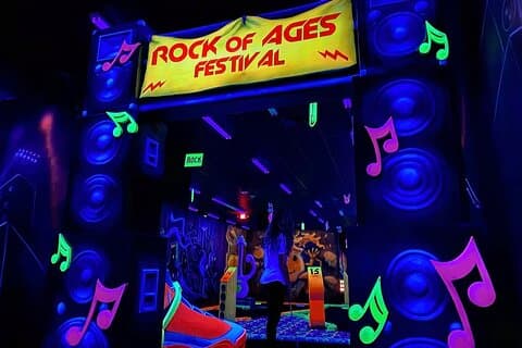 Billet pour le mini-golf Rock of Ages du Mall of America