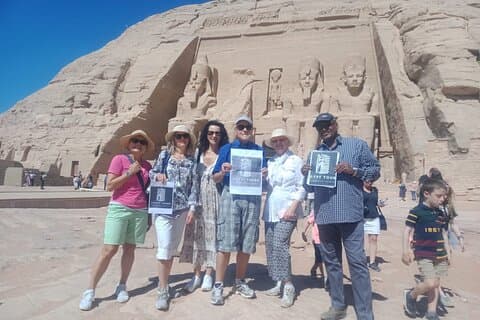 Excursión privada de un día a Abu Simbel desde el viaje histórico de Asuán